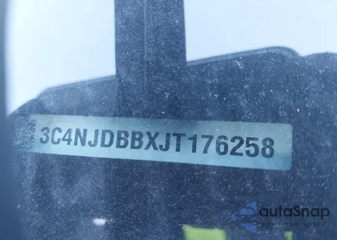 2018 Jeep Compass Latitude 4X4 из США, поврежденный, VIN 3C4NJDBBXJT176258